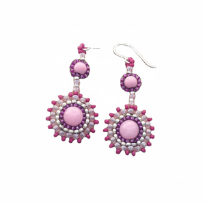 Pendientes Artesanales con Cuentas y Alambre, Joyería para Niñas y Mujeres, Tamaño Personalizado para Regalo de Fiesta, Hecho en India - Product Image 1