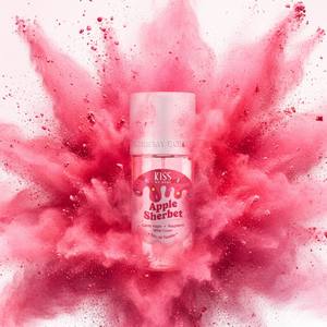 Plongez dans la douceur glacée de l'EDT Sent with KISS MY BODY EAU DE TOILETTE APPLE SHERBET 88 ML Douce et Ludique - Product Image 4