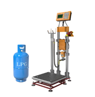Machine de remplissage de bouteilles de GPL au butane, système automatique industriel de remplissage de gaz GPL en division de 50g |   Remplissage de Cylindres de Biogaz