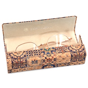 Bestpackaging, estuche de gafas de sol de corcho Natural, estuche plegable <span class=keywords><strong>para</strong></span> gafas, caja de embalaje, estuche plegable <span class=keywords><strong>para</strong></span> gafas personalizado - Product Image 3