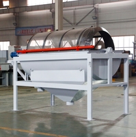 Mesin Cuci Tambang Emas Aluvial Tanah Liat Berlian Dua Lapis Getar Rotary Scrubber Vibrating Trommel Screen