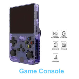 R36s Retro Mini Xách Tay Video 3.5 Inch Màn Hình 3200MAh Pin Retro Trò Chơi Giao Diện Điều Khiển Đa Phương Tiện Video Máy Nghe Nhạc - Product Image 1