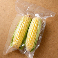 Sacs sous vide transparents en nylon PE de qualité alimentaire, imprimés en héliogravure, avec fermeture éclair, pour emballage de riz, pochettes souples en plastique étanches