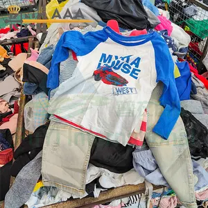 KINGAAA us children bale used clothes box baby clothes mixed used clothing kids second hand clothes