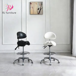 rgonomic Hydraulic Beauty Salon <b>Chair</b> Adjustable Stylist Barber <b>Chair</b> with Headrest and Footrest - Product Image 5