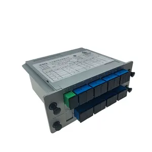 FTTH Epon Gpon LGX Cassette Loại Splitter 1*4 1*8 1*16 Cổng SC UPC Fiber Optic Plc Splitter Box