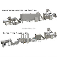 Machine automatique d'extrusion de snacks à double vis pour produits céréaliers, type pop-corn et gâteaux de riz, machine à faire des gâteaux de riz soufflés et des snacks.