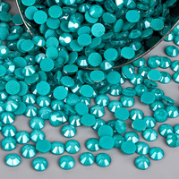 BOBOHOO gros colle forte Hotfix Flatback strass verre dos plat Hotfix moka strass pour la conception de vêtements de danse