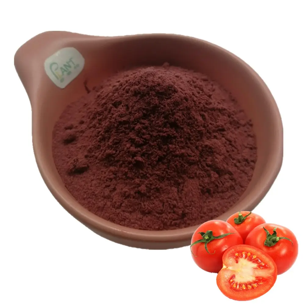 Chất lượng cao tự nhiên cà chua chiết xuất tinh khiết Lycopene chiết xuất nước soulbe Lycopene bột 5% 10%