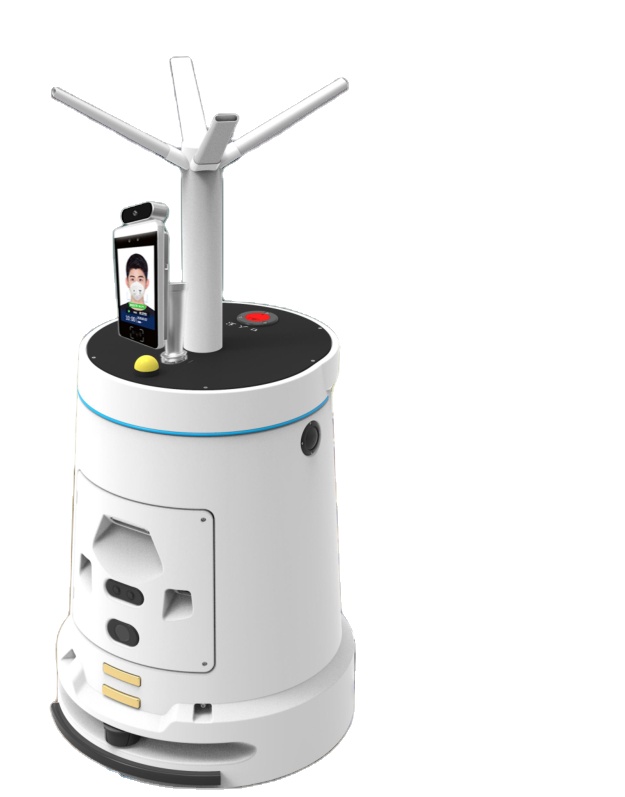 Дезинфицирующая Роботизированная стерилизационная машина, спрей, роботизированное дезинфекционное оборудование, Очищающий робот-распылитель