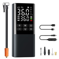 Cross-border Exclusive Car air Pump Automatic Stop-and-start Electric Tire Inflator Wireless Digital Display ABS Material