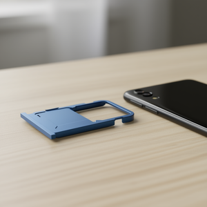 Vassoio porta SIM doppio Xiaomi Mi A2 Mi6X in metallo blu per cellulare - Product Image 3