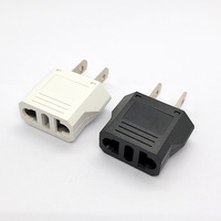 Adaptateur de prise secteur Europe vers USA, convertisseur de voyage de l'Europe vers l'Amérique, Canada, Mexique, Type A