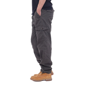 Cotton Overalls <strong>Trousers</strong> Loose <strong>Men's</strong> Labor Insurance Multi-pocket Elastic Waist <strong>Trousers</strong> Casual <strong>Trousers</strong> <strong>Drawstring</strong> Pants <strong>Mens</strong> - Product Image 5