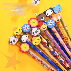 Offre Spéciale <span class=keywords><strong>crayon</strong></span> en bois fait main mignon <span class=keywords><strong>dessin</strong></span> animé crayons tendance papeterie enfants étudiant Standard <span class=keywords><strong>crayon</strong></span> - Product Image 3