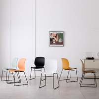 Chaise de salle à manger la plus vendue, en plastique, pour extérieur, luxe, hôtel, jardin, petit-déjeuner, hôtel de charme