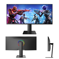 Monitor Gaming OEM de Fábrica de 34 Pulgadas 4K 3440*1440 LCD Negro 165Hz 300nits IPS 1ms(GTG) para eSports