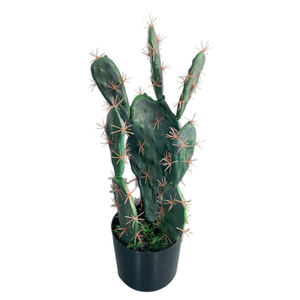 High Quality <b>Potted</b> Large Artificial Plastic Cactus Plants Fakes Succulent Cactus <b>Bonsai</b> Real Touch Simulation Crafts Plants - Product Image 3