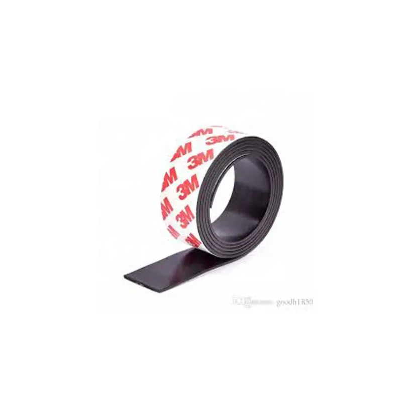 3M backing Self Adhesive Magnetic Tape Magnet Strip 25mm x 1.5mm Choosen Length 