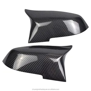 Gương chiếu hậu Bìa Side Wing Rear View gương trường hợp bìa Glossy đen cho BMW Serie 1 2 3 4 F20 F21 F22 F30 F32 F36 X1 F87 M3