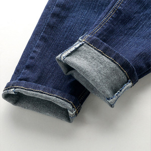 Coreano dei jeans dei capretti dei vestiti dei bambini all'ingrosso boutique di abbigliamento set di indumenti per bambini pantaloni <span class=keywords><strong>da</strong></span> cowboy - Product Image 6