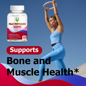 Tabletas de Magnesio de Marca Privada 500MG, Soporte Integral para el Cuerpo, Relajación Muscular, Salud del Corazón, Huesos y Músculos, Sistema Inmunológico - Product Image 3