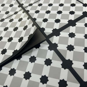 <span class=keywords><strong>Carrelage</strong></span> de sol pelable et collant Revêtement de sol en <span class=keywords><strong>vinyle</strong></span> autocollant imperméable Dosserets muraux <span class=keywords><strong>Carrelage</strong></span> <span class=keywords><strong>Dalle</strong></span> de sol pour salle de bain Salle à manger - Product Image 3