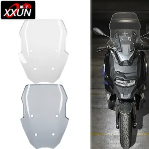 Parabrisas para Motocicleta XXUN, Deflector de Viento para <span class=keywords><strong>BMW</strong></span> C400X <span class=keywords><strong>C</strong></span> <span class=keywords><strong>400</strong></span> X 2018 2019 2020 2021 <span class=keywords><strong>2022</strong></span> 2023 2024 - Product Image 1