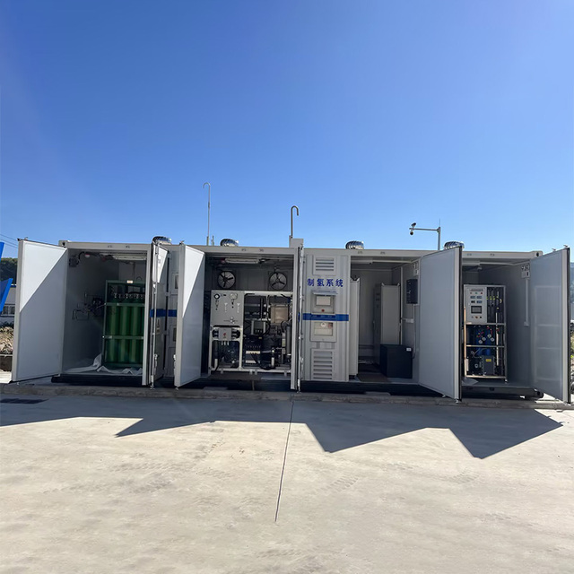 Clean Energy Hydrogen Production Pem Electrolyzer Hydrogen Fuel Cell Power Generator Hydrogen Power Plant Making Machine System