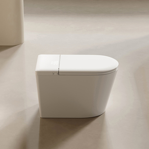 S022 Vente en gros WC intelligent électronique automatique avec bidet intégré et télécommande, modèle allongé pour usage domestique - Product Image 3