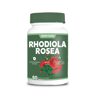Cápsulas de Rhodiola Rosea por Atacado, Extrato Herbal, Pó Natural de Rhodiola Rosea para Adultos - Product Image 1