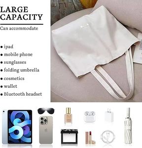 Bolsas de Compras Reutilizables Personalizadas, Ecológicas, Reciclables y Lavables, Hechas de Lona y Algodón Orgánico - Product Image 3