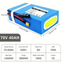 Pack de batteries DIY pour vélo électrique Li-ion 24V 36V 48V 52V 60V 72V 15Ah 20Ah 30Ah 40Ah 18650/21700, pack de batteries lithium-ion personnalisé pour vélo électrique