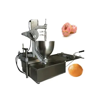 Máquina de fazer donuts de flores mais vendida, donut grego loukoumades, fritadeira mochi, máquina de bolas de donuts