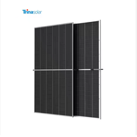 Panneau solaire Trina Solar TSM-NEG21C.20 300W-600W demi-cellule PERC bifacial BIPV double vitrage tout noir 22,5 % d'efficacité directement de l'usine