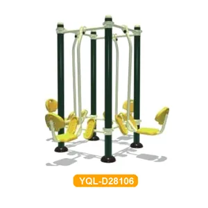 Outdoor Fitness Seated Leg Press Gym Exercise Limb Exercise Apparatus Street Workout Equipment