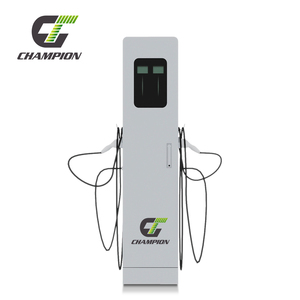 สถานีชาร์จไฟฟ้าแบบตั้งพื้น 14kw/22kw/44kw รุ่นใหม่ รองรับมาตรฐาน GB/T/Type1/Type2 หัวชาร์จคู่ พร้อมระบบ OCPP APP/RFID สำหรับใช้งานเชิงพาณิชย์/ที่บ้าน มาตรฐาน IP54 - Product Image 1