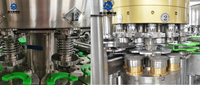 Ensemble complet de canettes en aluminium automatiques, ligne de Production de jus de fruits, boisson, Soda, Production d'eau