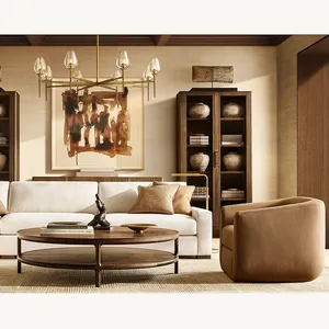 Muebles modernos Aria tela giratoria Club silla sofás de lujo sala de estar sillón para el hogar Hotel apartamento Hall Villa - Product Image 1