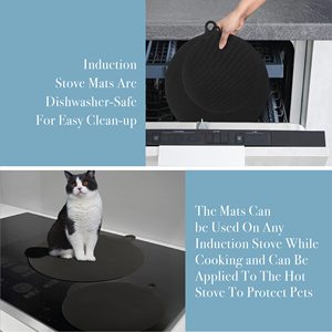 Tapis <span class=keywords><strong>de</strong></span> table <span class=keywords><strong>de</strong></span> cuisson à Induction protecteur <span class=keywords><strong>de</strong></span> couvercle supérieur <span class=keywords><strong>de</strong></span> cuisinière à <span class=keywords><strong>gaz</strong></span> en Silicone et coussinets <span class=keywords><strong>de</strong></span> <span class=keywords><strong>diffuseur</strong></span> <span class=keywords><strong>de</strong></span> <span class=keywords><strong>chaleur</strong></span> pour empêcher les casseroles et poêles <span class=keywords><strong>de</strong></span> glisser - Product Image 2