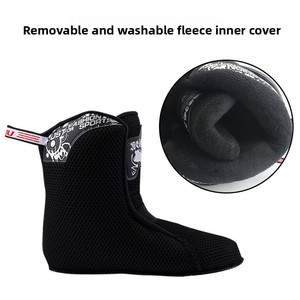 Patins à glace professionnels unisexes pour débutants et adultes - Chaussures de patinage artistique avec empeigne en PP et fermeture à boucle, patins à roulettes pour glace réelle - Product Image 4