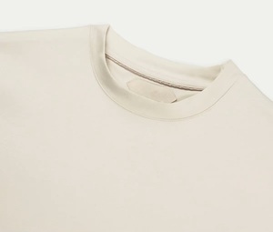 T-shirt de luxe en coton mercerisé de qualité supérieure, logo personnalisé, décontracté, respirant, vêtements de sport pour hommes, <span class=keywords><strong>taille</strong></span> standard, t-shirt sport uni pour hommes - Product Image 3
