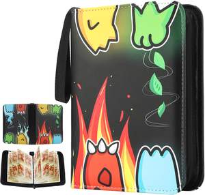 批发工厂400口袋交易活页夹卡储物书定制标志名片夹袋口袋妖怪卡中国制造 - Product Image 1