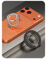 Support de téléphone magnétique en alliage d'aluminium, pliable en forme de Z, double face, réglable à 360 degrés, pour lit