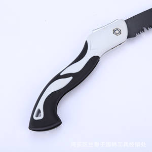 Sierra Plegable para Exteriores, Sierra Manual para Madera con Hoja de Acero de 180, 210, 250 mm para Jardinería, Decoración del Hogar y Tala de Madera - Product Image 1