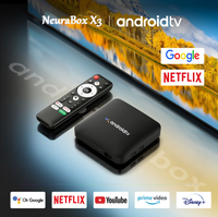 Android 14 Amlogic S905L3 TV Box de Cuatro Núcleos, Reproductor Multimedia 4K UHD con WiFi Dual, Decodificador