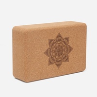 Brique de yoga en liège professionnelle haute densité 369 pouces, personnalisable avec logo, pour la danse