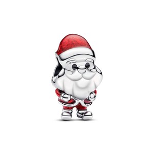 Abalorio de Plata de Ley S925 de Santa Claus de <span class=keywords><strong>Pandora</strong></span> para Pulseras DIY de <span class=keywords><strong>Navidad</strong></span> - Product Image 2