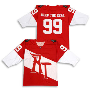 Jersey de Hockey sobre Hielo Unisex de Alta Calidad al por Mayor, Logotipo del Equipo Personalizado, Impresión Digital de Secado Rápido, Uniforme para Adultos, Impresión de Nombre OEM - Product Image 6