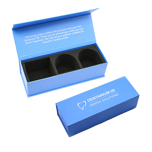 Scatola in Carta per Faccette Dentali per Dentisti con Logo Personalizzato Confezione Regalo in Carta per Faccette per Laboratorio Odontotecnico - Product Image 1